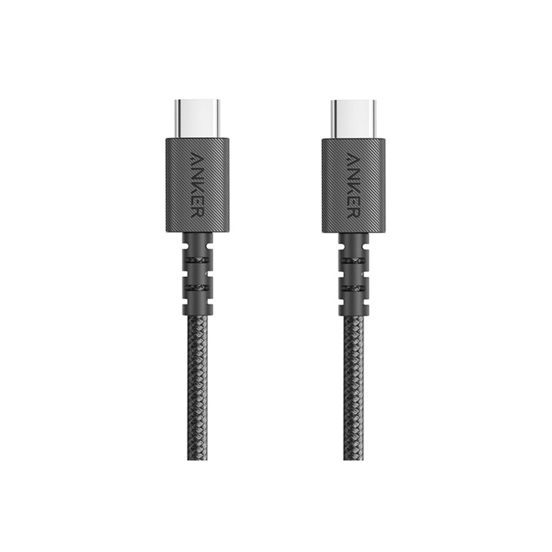 Anker Powerline Select+ USB-C To USB-C 2.0 Cable 6FT - Black in Qatar Anker Powerline Select+ USB-C To USB-C 2.0 Cable 6FT - Black in Qatar